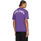 Palm Angels Purple Bear T-Shirt