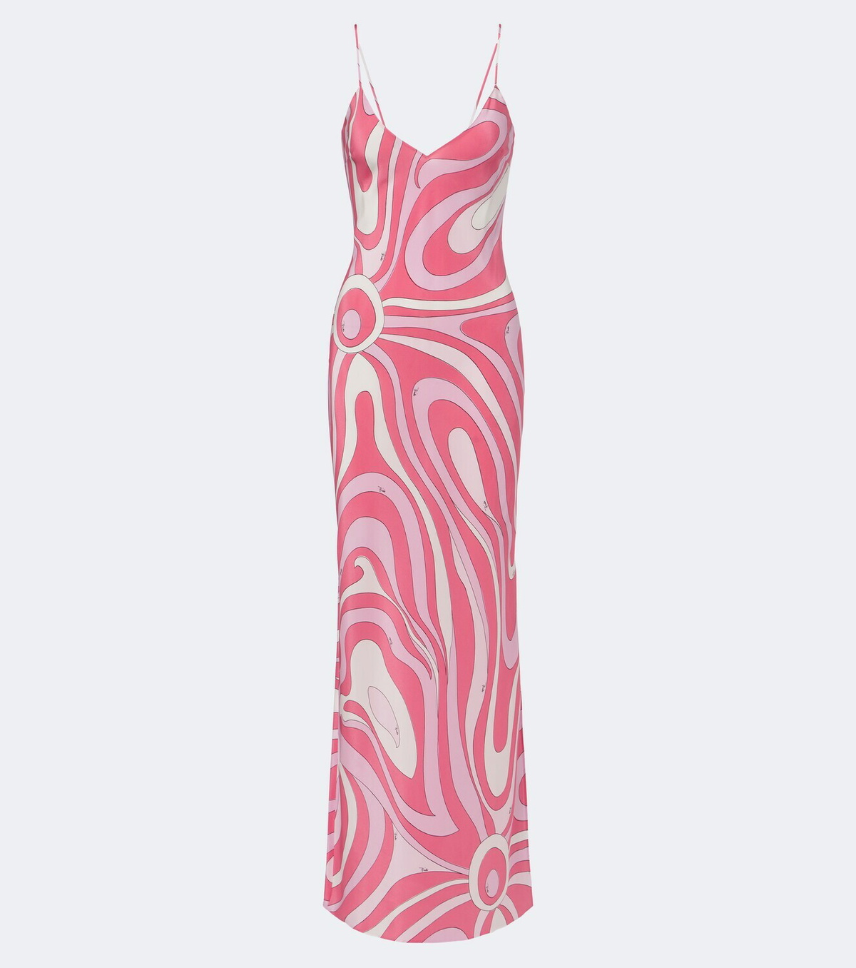 Pucci Marmo silk crêpe de chine maxi dress