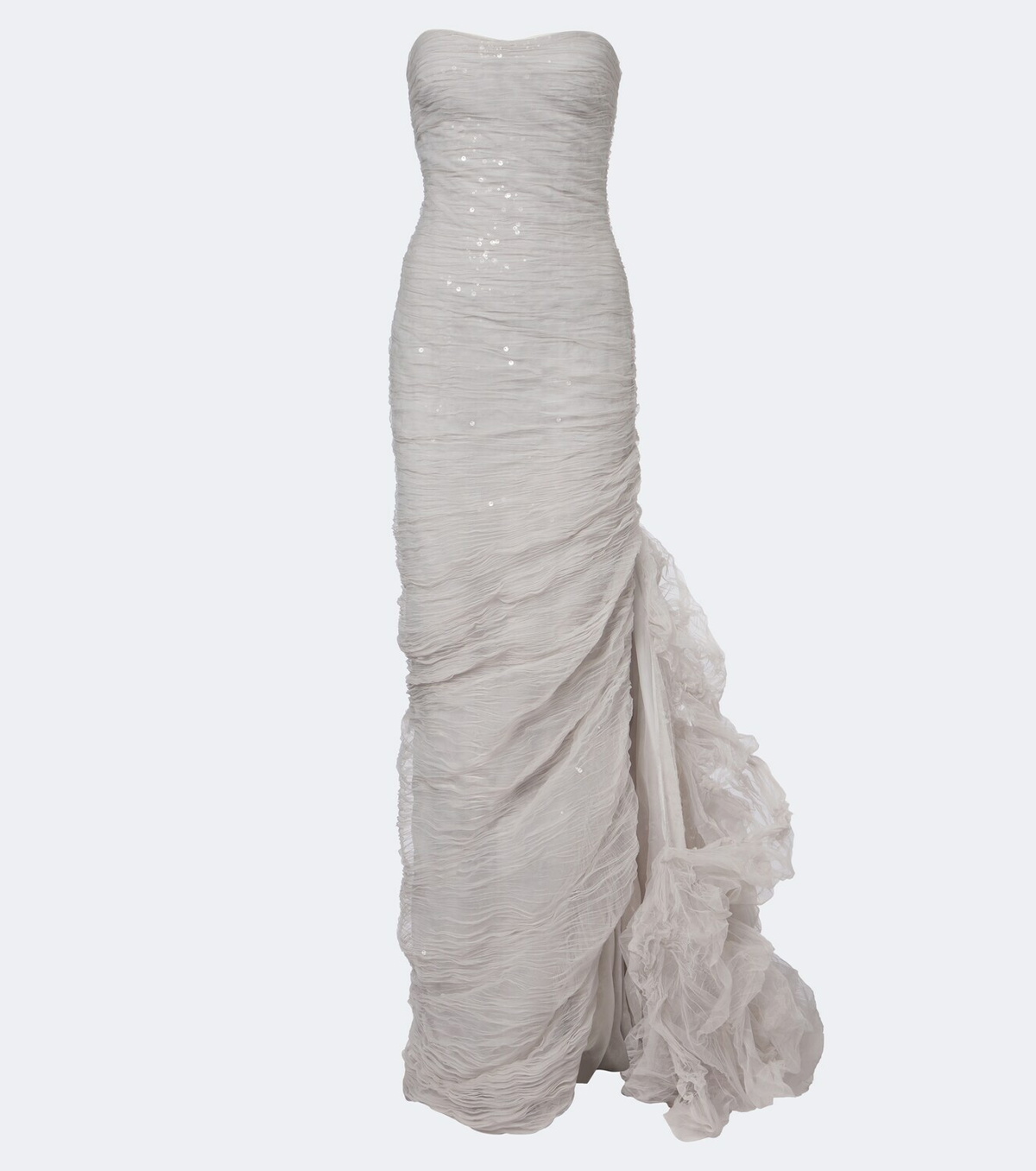 Marmar Halim Sequined bustier gown