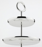 Christofle Vertigo silver-plated serving stand by Andrée Putman
