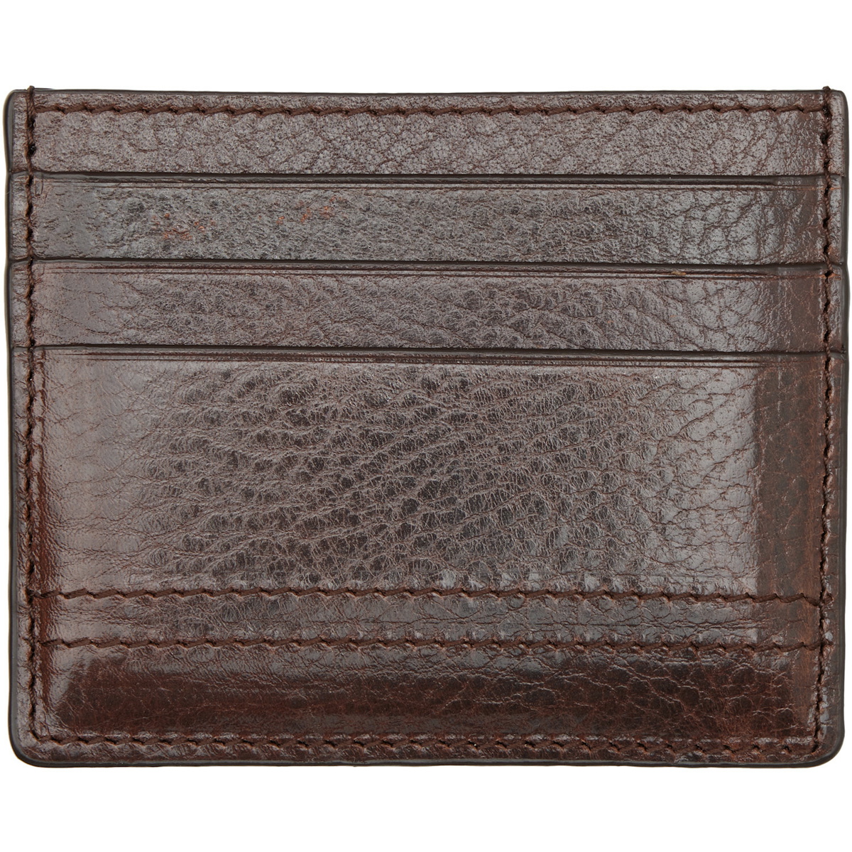 LEMAIRE Brown Gear Card Holder