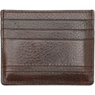 LEMAIRE Brown Gear Card Holder