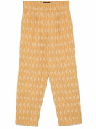 Labrum London Jacquard Straight Trousers