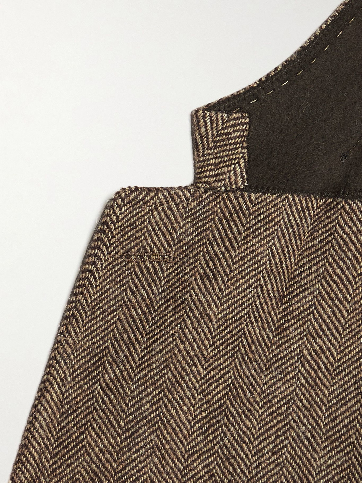 MP Massimo Piombo - Andy Herringbone Virgin Wool Blazer - Unknown