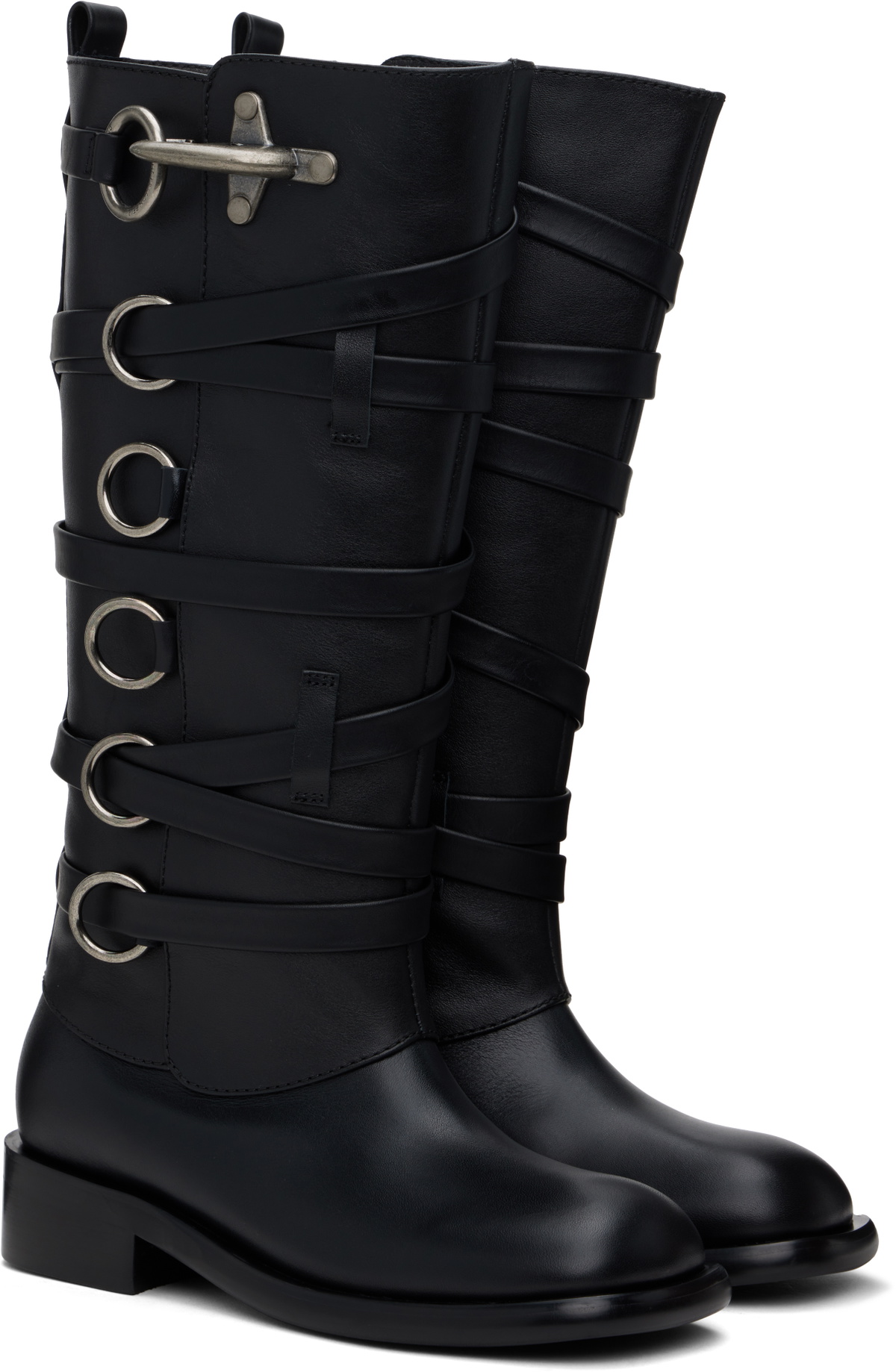 Andersson Bell Black Harness Boots