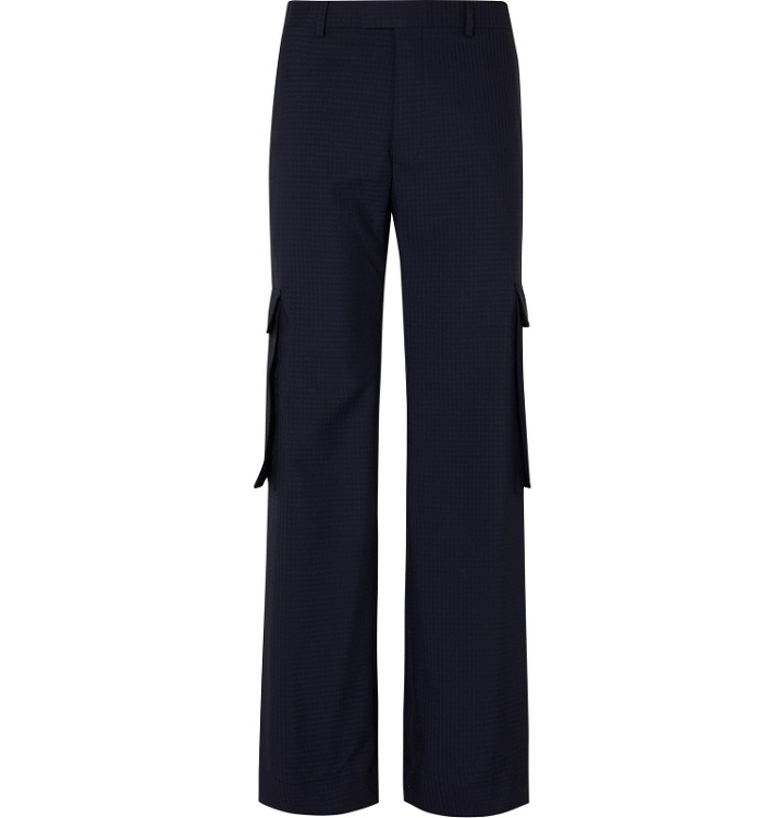 Photo: Martine Rose - Twill Cargo Trousers - Blue
