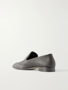 Manolo Blahnik - Truro Full-Grain Leather Loafers - Brown