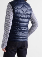 CANADA GOOSE - Hybridge Lite Slim-Fit Quilted Shell Down Gillet - Blue - S