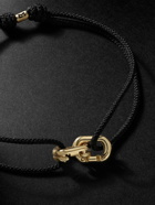 Luis Morais - Gold and Cord Bracelet