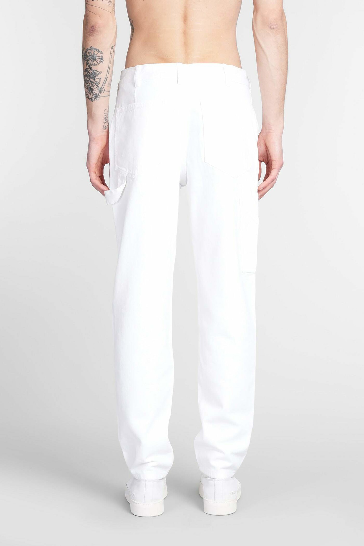 Theory Jeans In White Denim