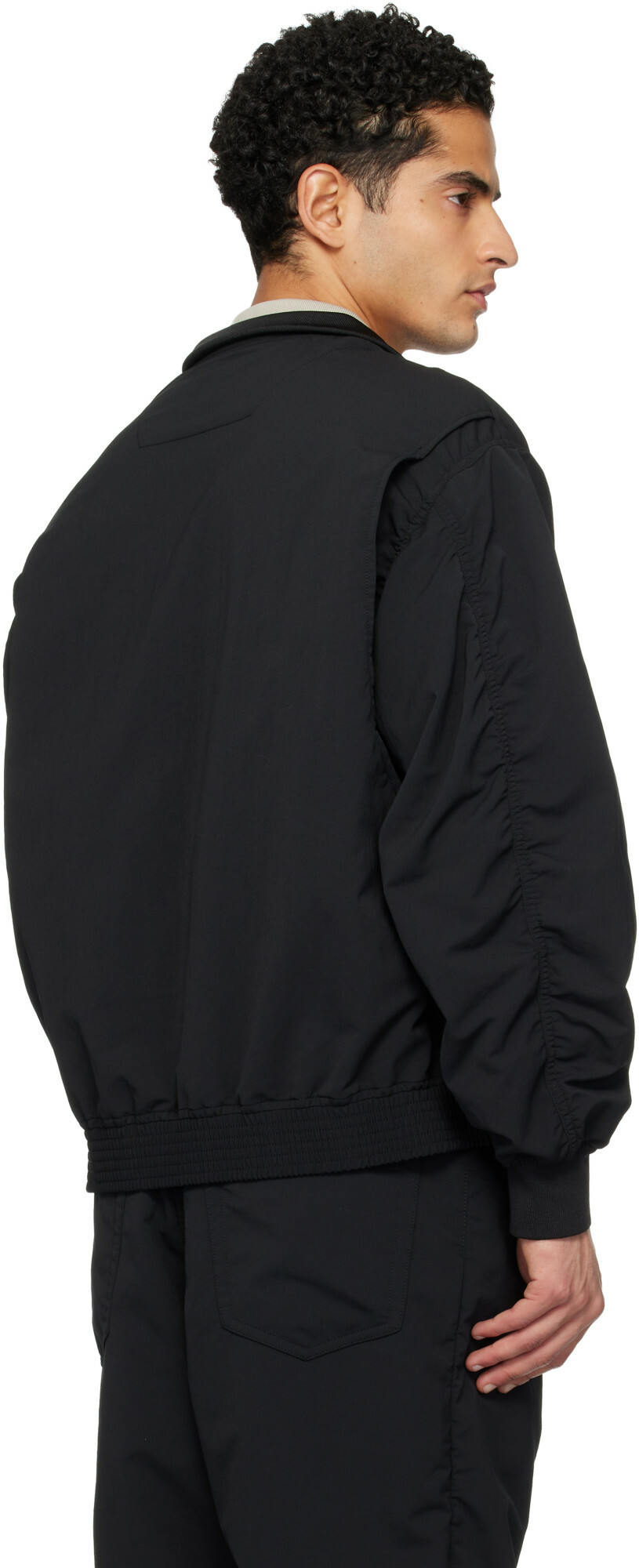 nanamica Black ALPHADRY Field Jacket