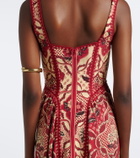 Alémais Kenny printed midi dress