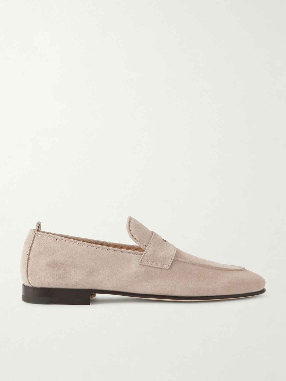 Officine Creative - Oliver 010 Suede Penny Loafers - Brown