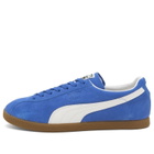 Puma Brasil Sneaker in Vivid Blue/White