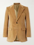 Husbands - Cotton-Velvet Blazer - Yellow