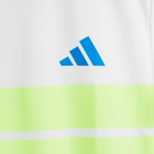 Adidas Running adidas Adizero Run T-Shirt in White/Lucid Lemon