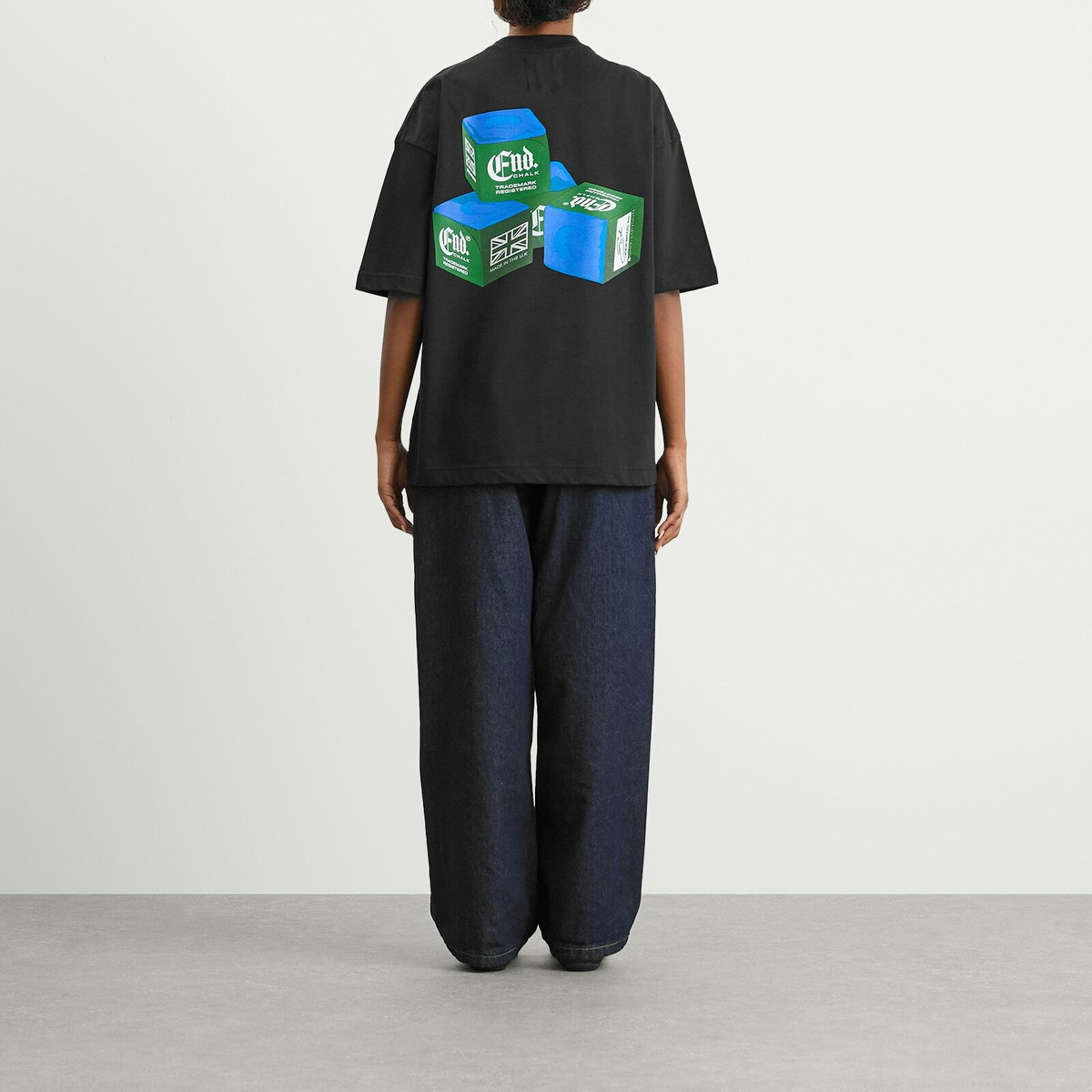 END. Got The Chalk? T-Shirt in Black