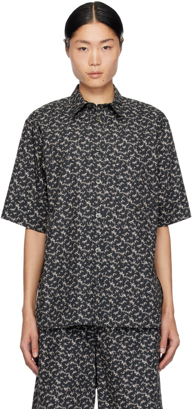 Photo: Isabel Marant Black Labilio Shirt