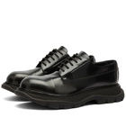 Alexander McQueen Men's Tread Derby Shoe in Black