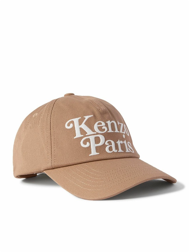 Photo: KENZO - Logo-Embroidered Cotton-Twill Baseball Cap