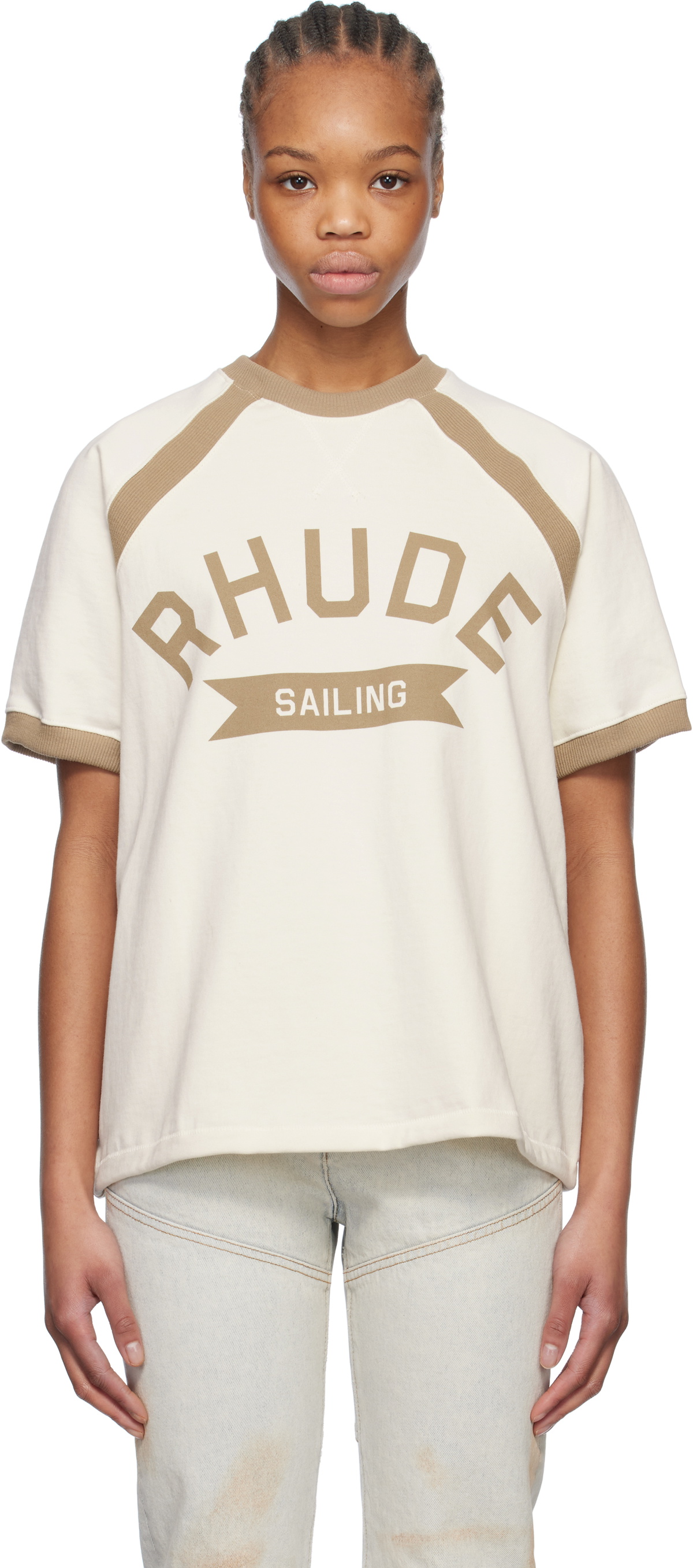 Rhude Off-White 'Rhude Sailing' T-shirt Rhude