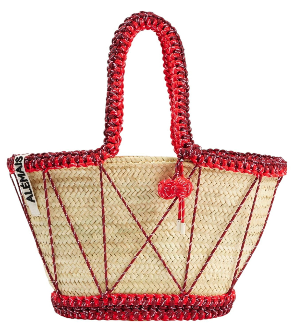 【ALEMAIS】 Dee Dee Small raffia tote bag Dee Dee Small raffia tote bag in green - Alemais | Mytheresa