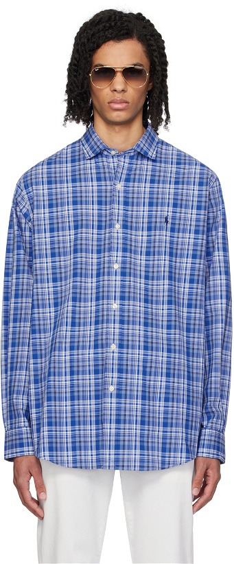 Photo: Polo Ralph Lauren Blue Classic Fit Shirt