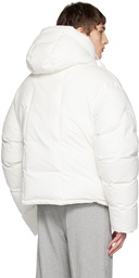 Entire Studios White Soa Down Jacket