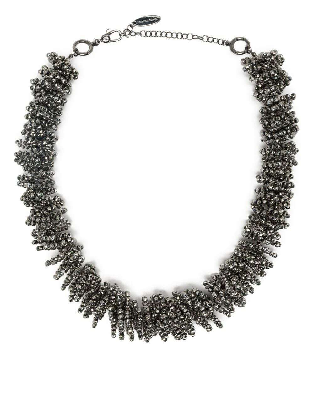 ［すぐにお届け］BRUNELLO CUCINELLI Necklace with beads Brunello Cucinelli Shimmer Bead Necklace | Sendegaro PL