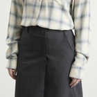 mfpen Women's Reworked Skirt in Dark Grey Tropical Wool