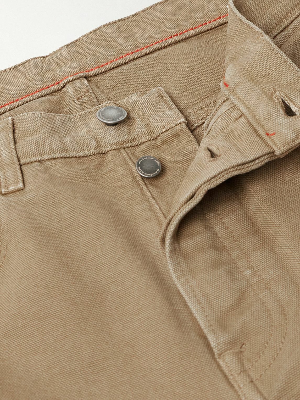 Massimo Alba - Oceano Straight-Leg Selvedge Jeans - Brown