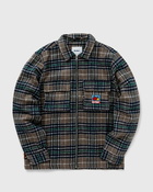 Butter Goods Grove Plaid Overshirt Blue/Brown - Mens - Overshirts