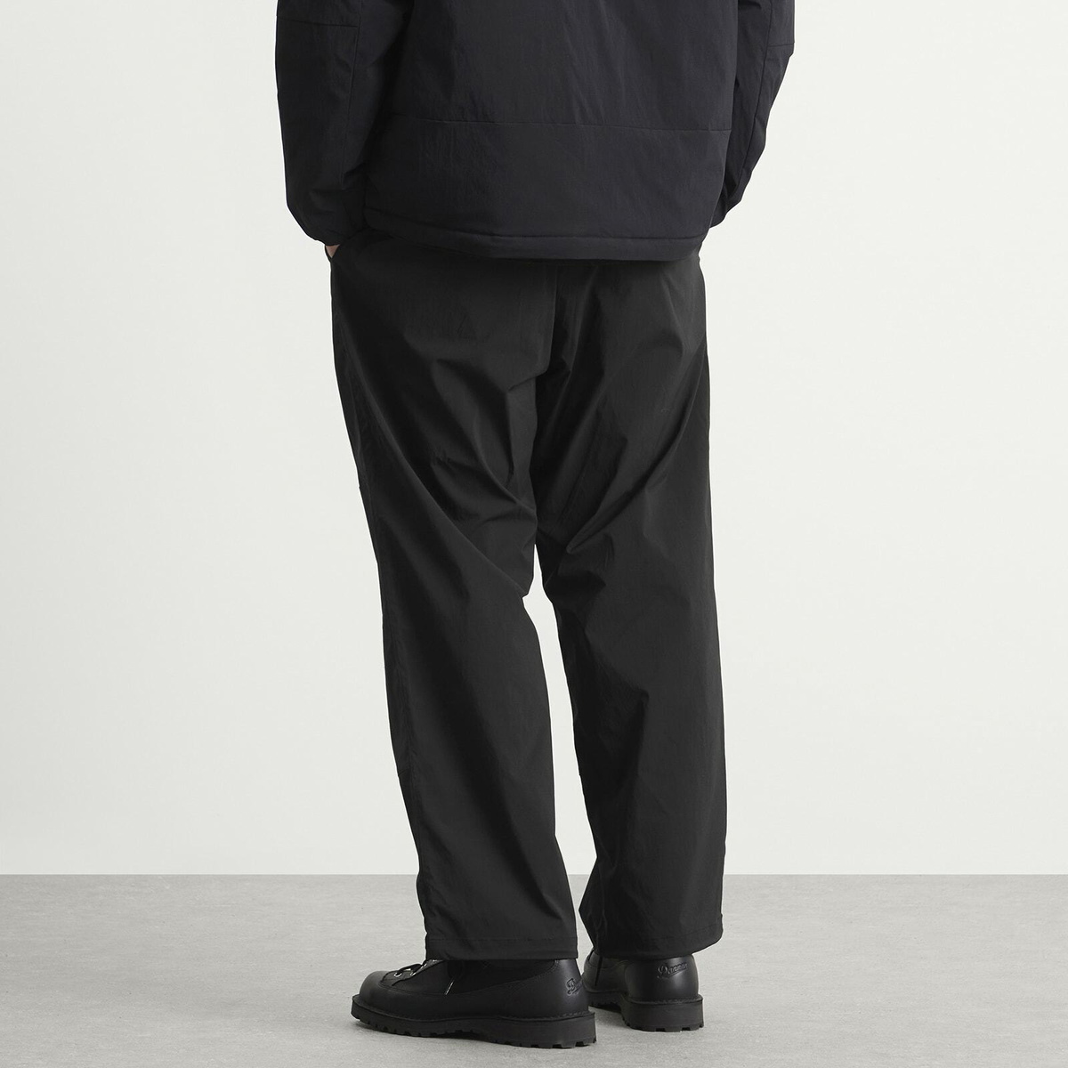 Snow Peak Men's Easy Wide Trousers in Black
