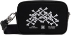 AMIRI Black Bones Stacked Camera Case Bag