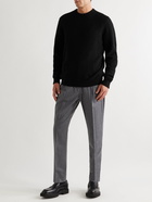 Massimo Alba - Textured-Cashmere Sweater - Black