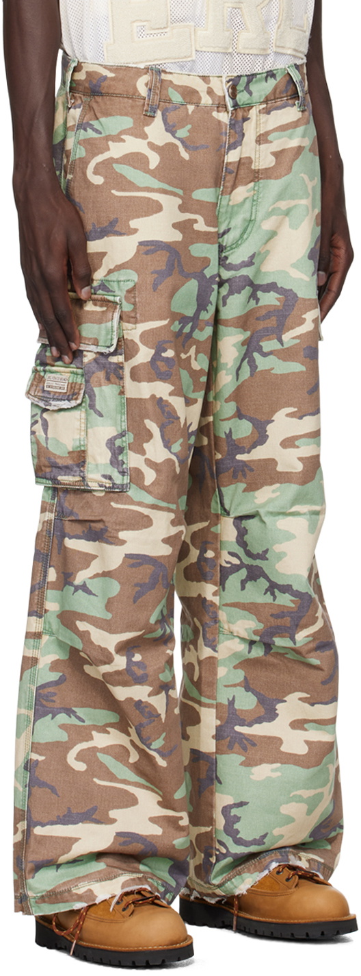 ERL Green Camo Cargo Pants ERL