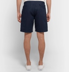 Orlebar Brown - Harton Linen Drawstring Shorts - Men - Storm blue