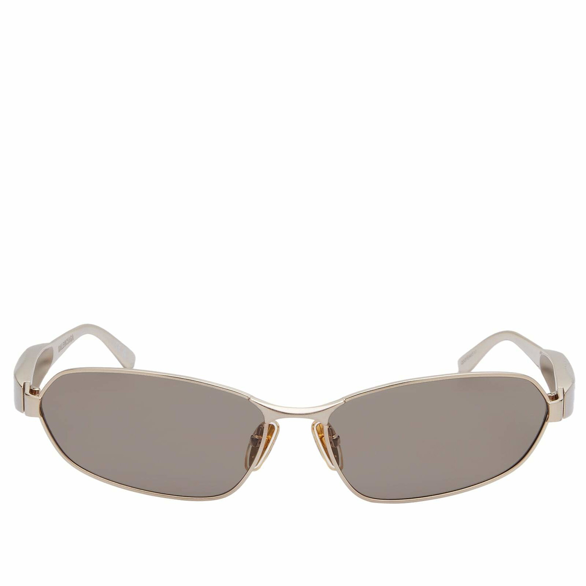 Balenciaga Eyewear BB0355S Sunglasses in Gold/Brown 
