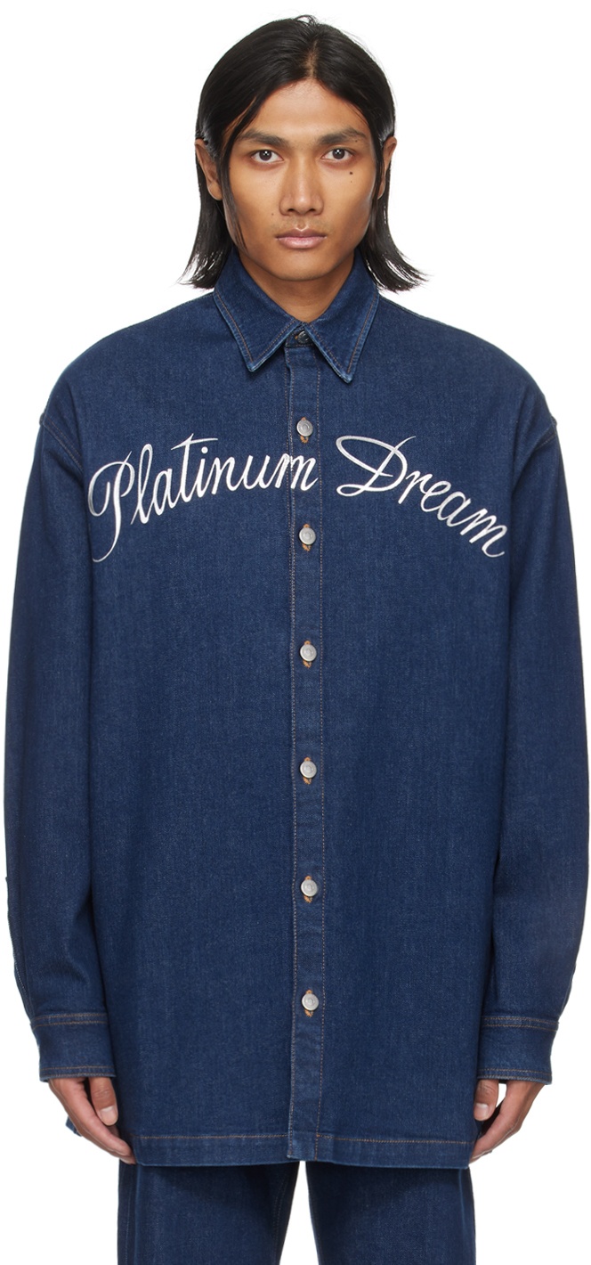 Stella McCartney Indigo 'Platinum Dream' Denim Shirt Stella McCartney