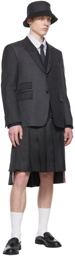 Thom Browne SSENSE Exclusive Grey Wool Blazer