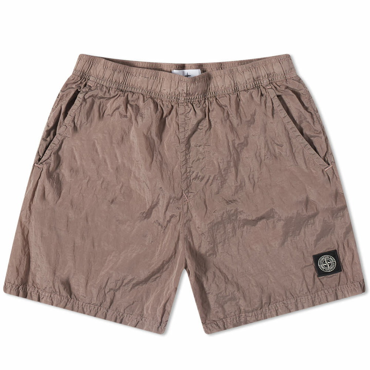 Photo: Stone Island Men's Nylon Metal Swim Short in Rose