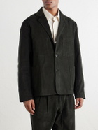Kardo - Somesh Cotton-Corduroy Suit Jacket - Green