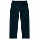 Beams Plus Men's 5Pocket Corduroy Pants in Deep Blue