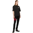 AMIRI Black MA Hollywood HJ Skate T-shirt