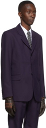 Ernest W. Baker Purple Polyester Blazer