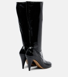 Le Monde Béryl x Kim Sion Madison 95 patent leather knee-high boots