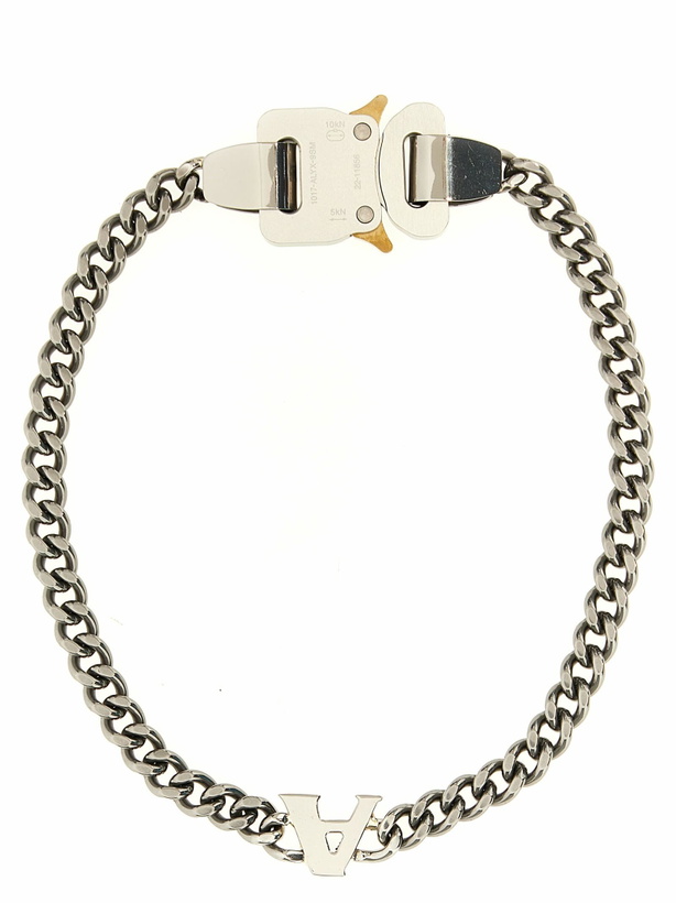 Photo: 1017 ALYX 9SM Buckle Charm Logo Necklace