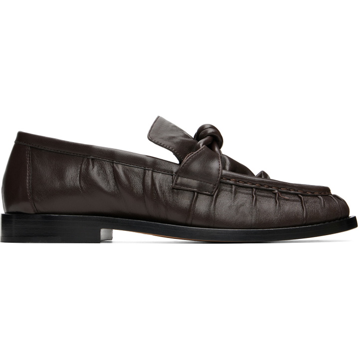 Photo: Bottega Veneta Brown Astaire Loafers