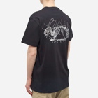 Maharishi Men's Rabbit Bones T-Shirt in Black