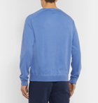 Massimo Alba - Garment-Dyed Cotton and Cashmere-Blend Sweater - Blue